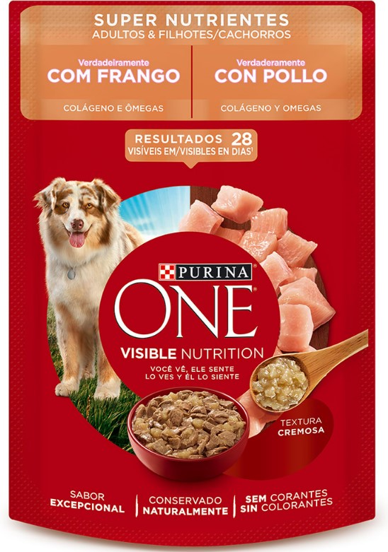 POUCH PURINA ONE PERRO POLLO 85G