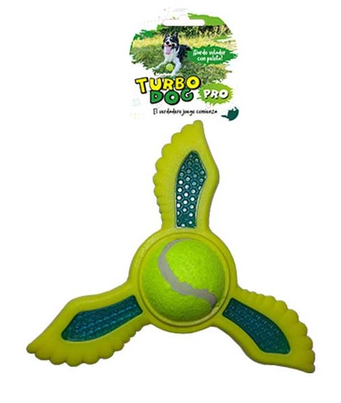 DARDO VOLADOR CON PELOTA TURBO DOG