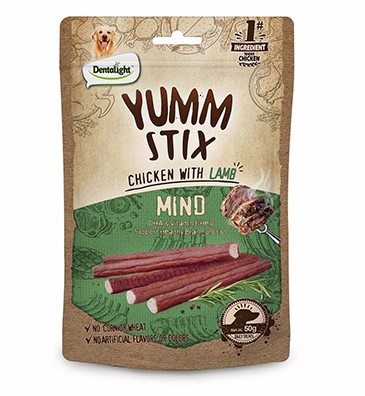 YUMM STIX POLLO POLLO CON CORDERO 50GR