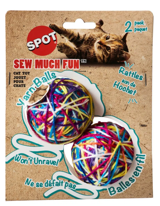 SPOT CAT TOY BOLA DE LANA