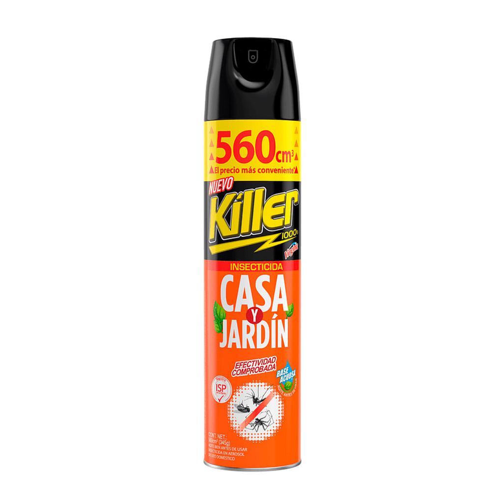INSECTICIDA KILLER CASA Y JARDIN 223G/390CC