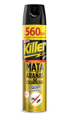 INSECTICIDA KILLER MATA ARANAS 223G/390CC