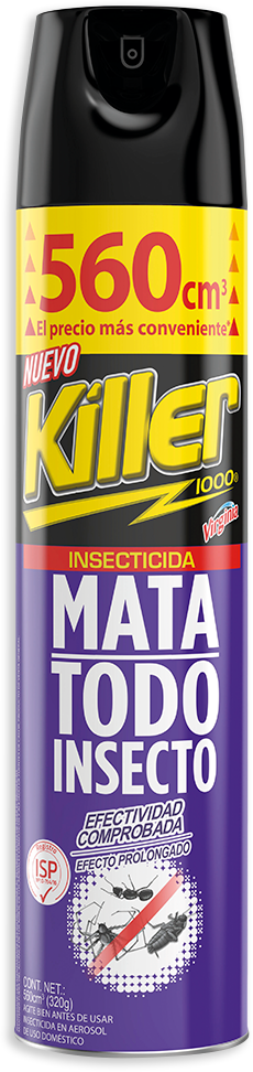 INSECTICIDA KILLER TODO INSECTO 223G/390CC