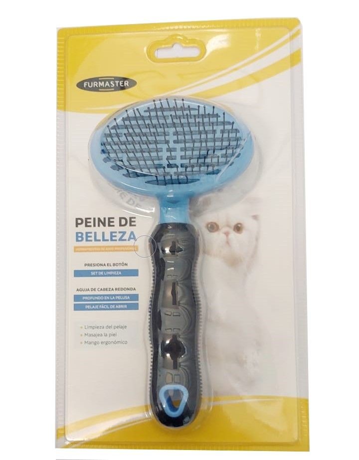 PEINE CON PALANCA EXPULSA PELOS