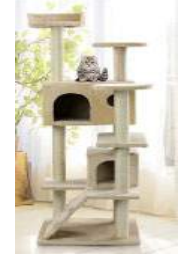 RASCADOR TORRE PARA GATOS (48x48x129CM)