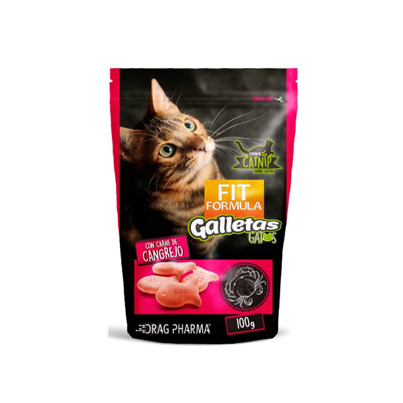 GALLETAS FIT GATOS CANGREJO 100G