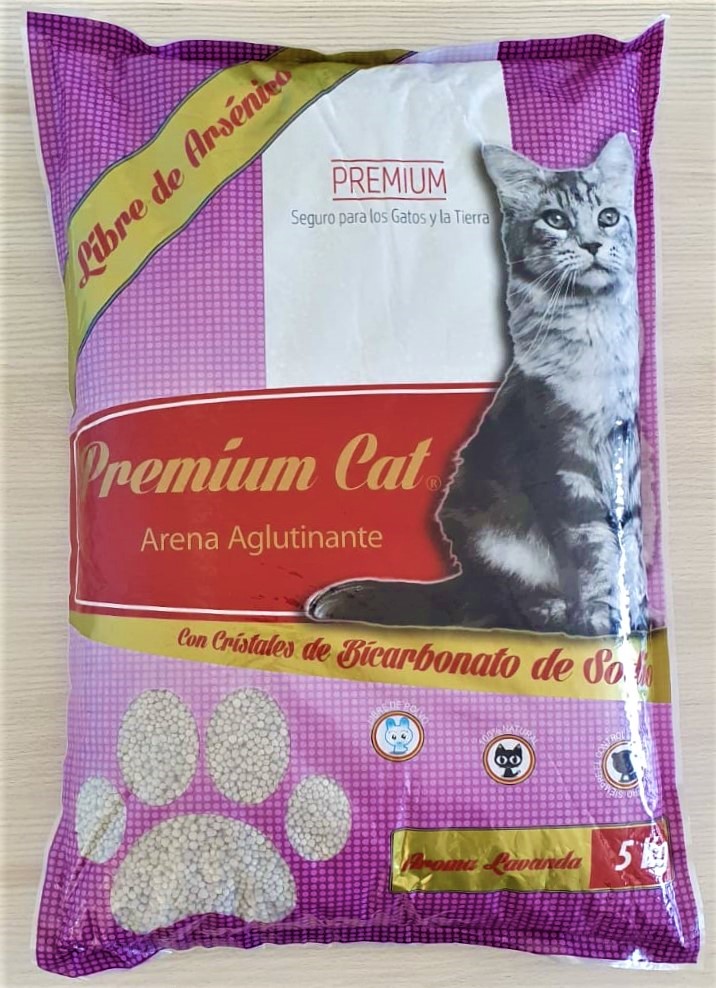 ARENA SANITARIA PREMIUM CAT LAVANDA 5KG