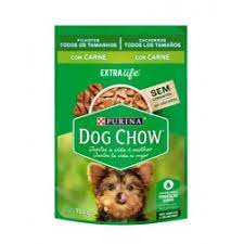 POUCH DOG CHOW CACHORROS CARNE 100GR