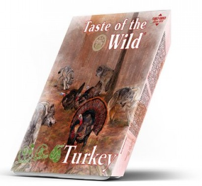 TASTE OF THE WILD TRAY BANDEJA (PAVO) 390GR