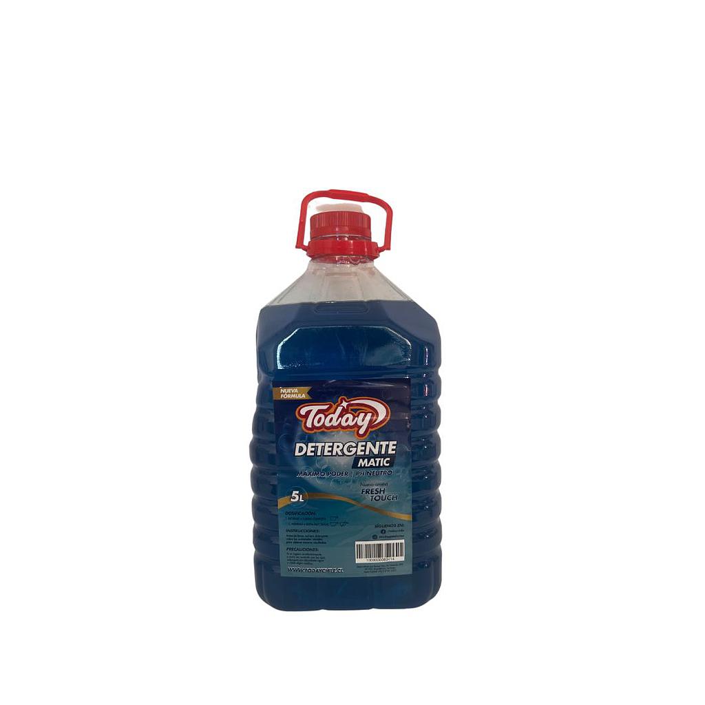 DETERGENTE LIQUIDO AZUL TODAY 5LT.