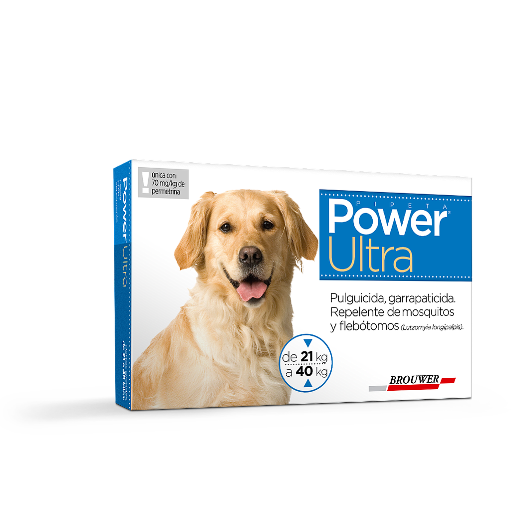 PIPETA POWER ULTRA PERRO 21-40 KG