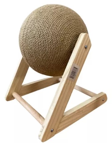 RASCADOR BOLA GIRATORIA 17X18CM