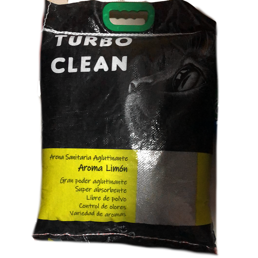 ARENA SANITARIA TURBO CLEAN LIMON 10KG