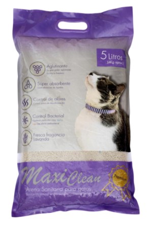 ARENA SANITARIA MAXI CLEAN LAVANDA 4KG