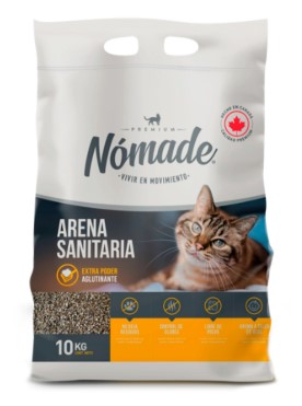ARENA SANITARIA NOMADE TALCO BEBE 10KG