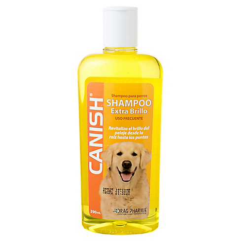 CANISH SHAMPOO EXTRA BRILLO 390ML