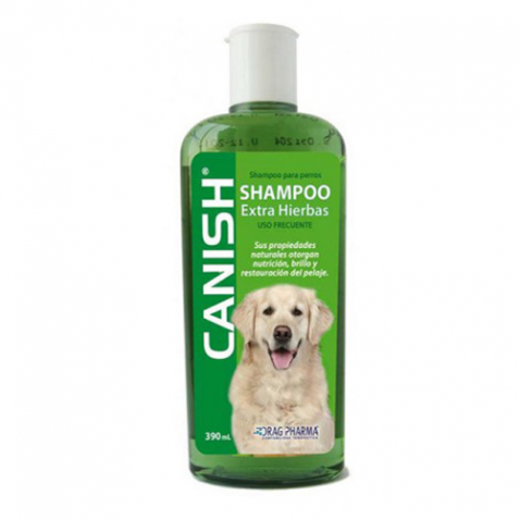 CANISH SHAMPOO EXTRACTO DE HIERBAS 390ML
