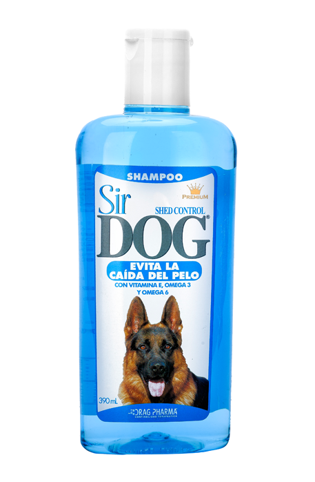 SHAMPOO SIR DOG CONTROL CAIDA 390ML.