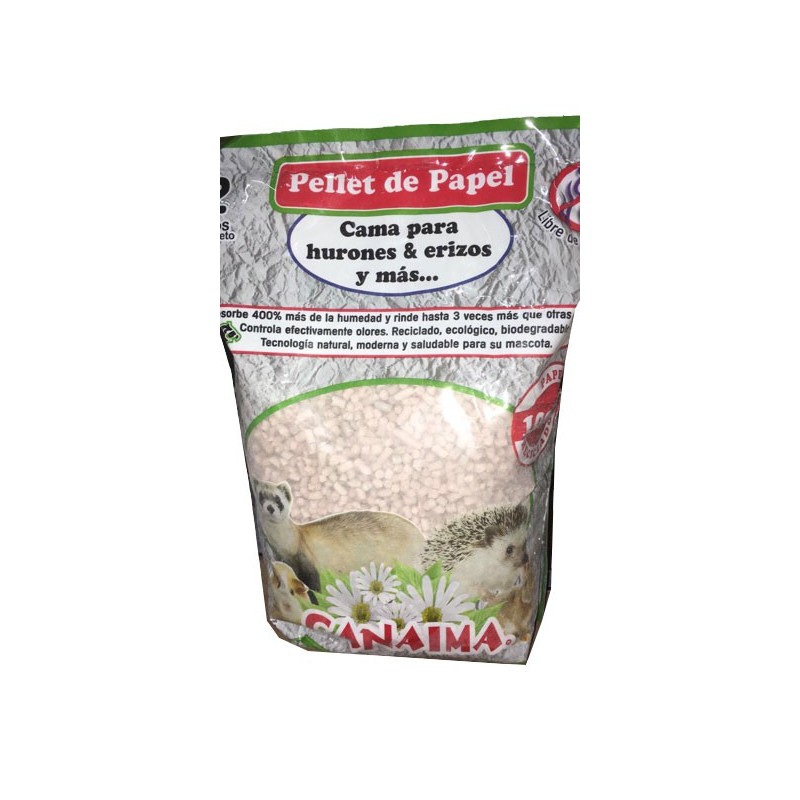 PELLET DE PAPEL CANAIMA 2KG.