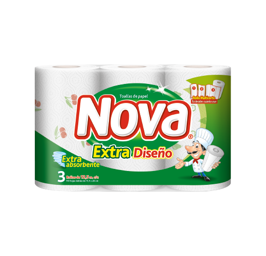 TOALLA NOVA EXTRA DISENO 3UN