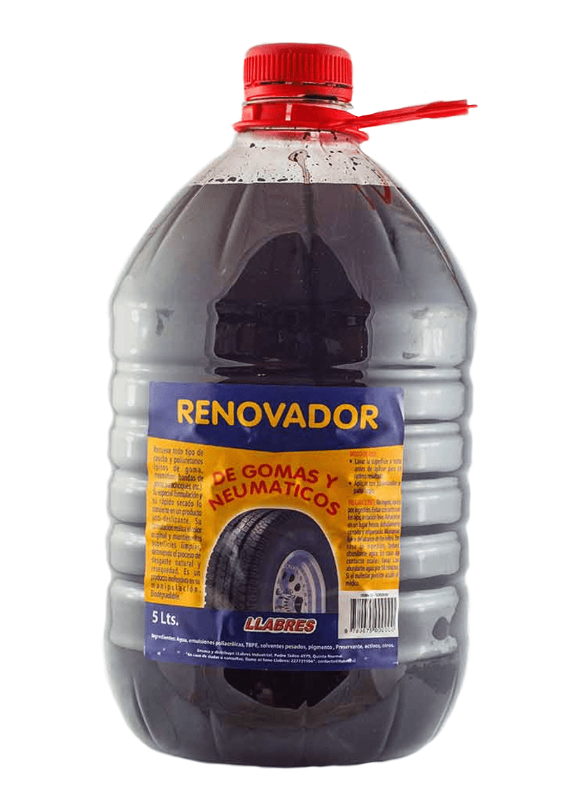RENOVADOR DE NEUMATICOS NEGRO LLABRES 5LT.