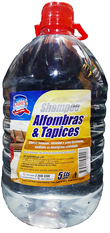 SHAMPOO DE ALFOMBRAS Y TAPICES LLABRES 5LTS