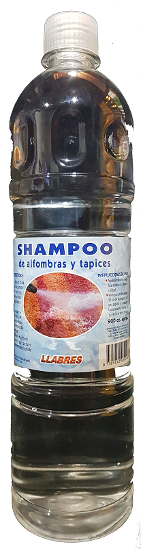 SHAMPOO DE ALFOMBRAS Y TAPICES LLABRES 900CC