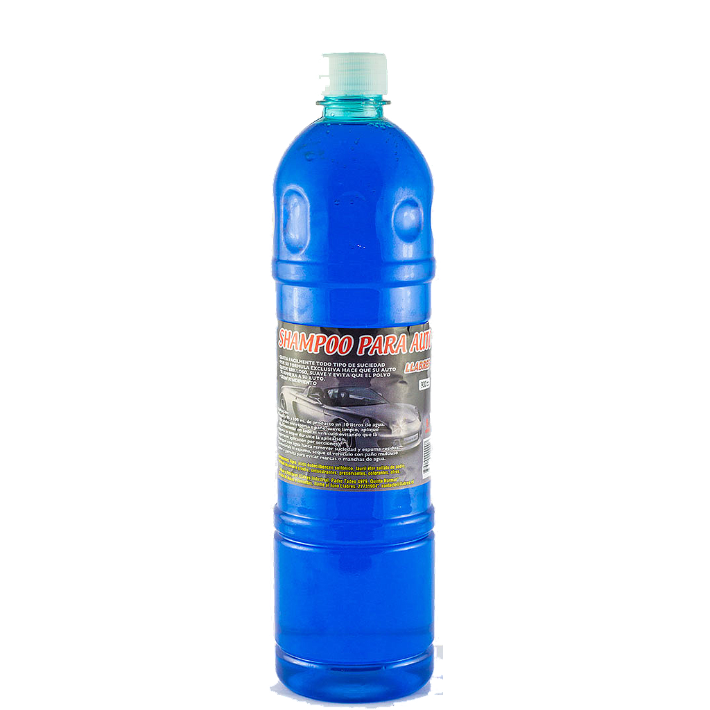 SHAMPOO PARA AUTOS LLABRES 900CC