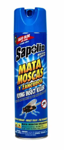 INSECTICIDA SAPOLIO MATA MOSCAS 360ML.