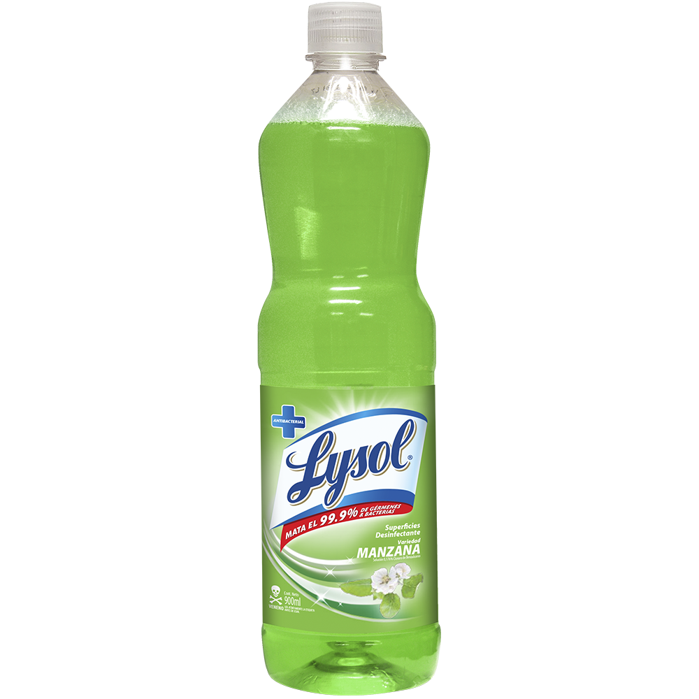 LIMPIADOR LYSOL MANZANA 900ML