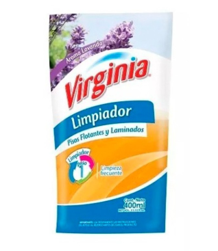 LIMPIADOR PISO FLOTANTE VIRGINIA LAVANDA 400ML
