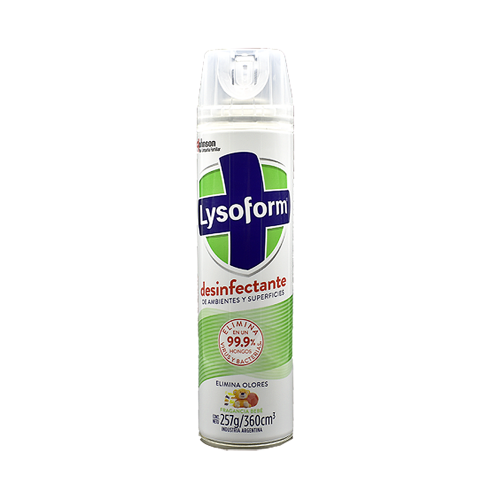 DESINFECTANTE LYSOFORM BEBE 257G/360CC