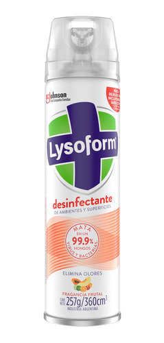 LYSOFORM FRUTAL 257G/360CC