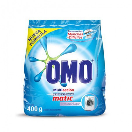 DETERGENTE POLVO OMO MATIC 400G