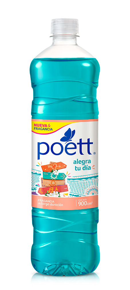 LIMPIAPISOS POETT ALEGRA TU DIA  900ML