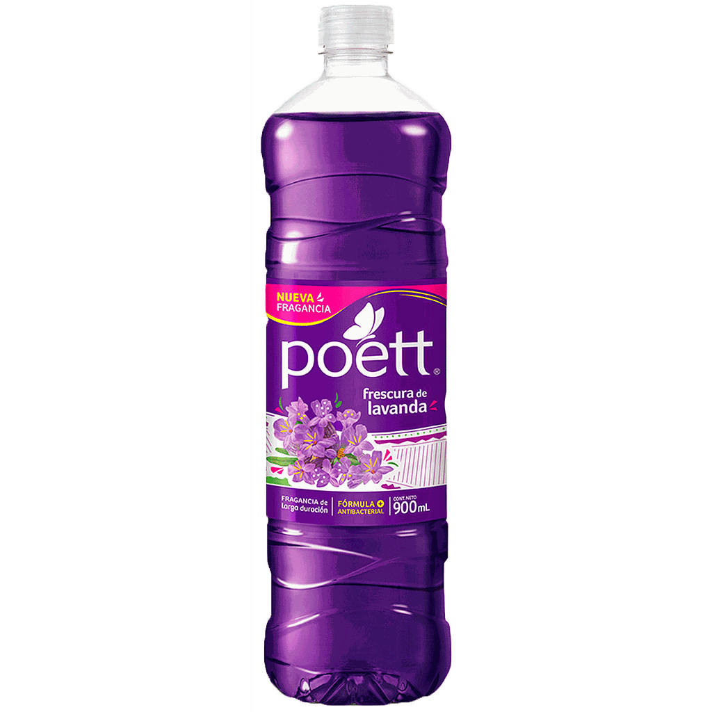 LIMPIAPISOS POETT FRESCURA DE LAVANDA 900ML