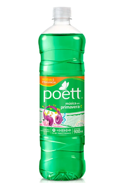 LIMPIAPISOS POETT MUSICA 900ML