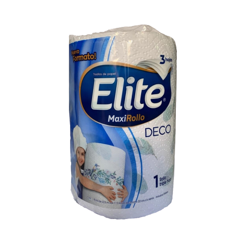 TOALLA ELITE MAXIROLLO DECO 20MTS 1UN