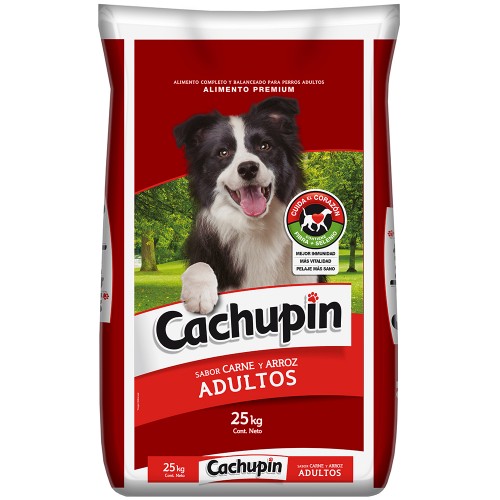 SACO CACHUPIN CARNE ARROZ 25KG