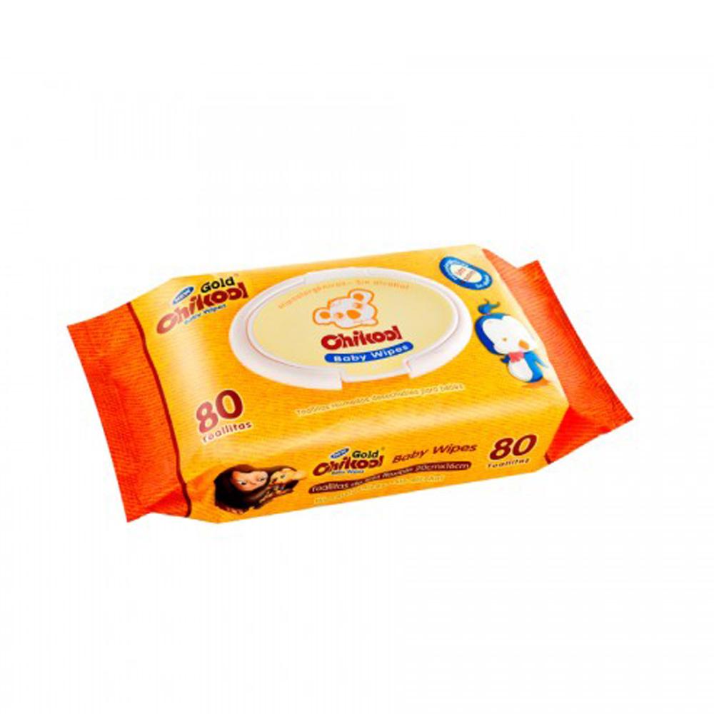 TOALLAS HUMEDAS CHIKOOL GOLD 80UN