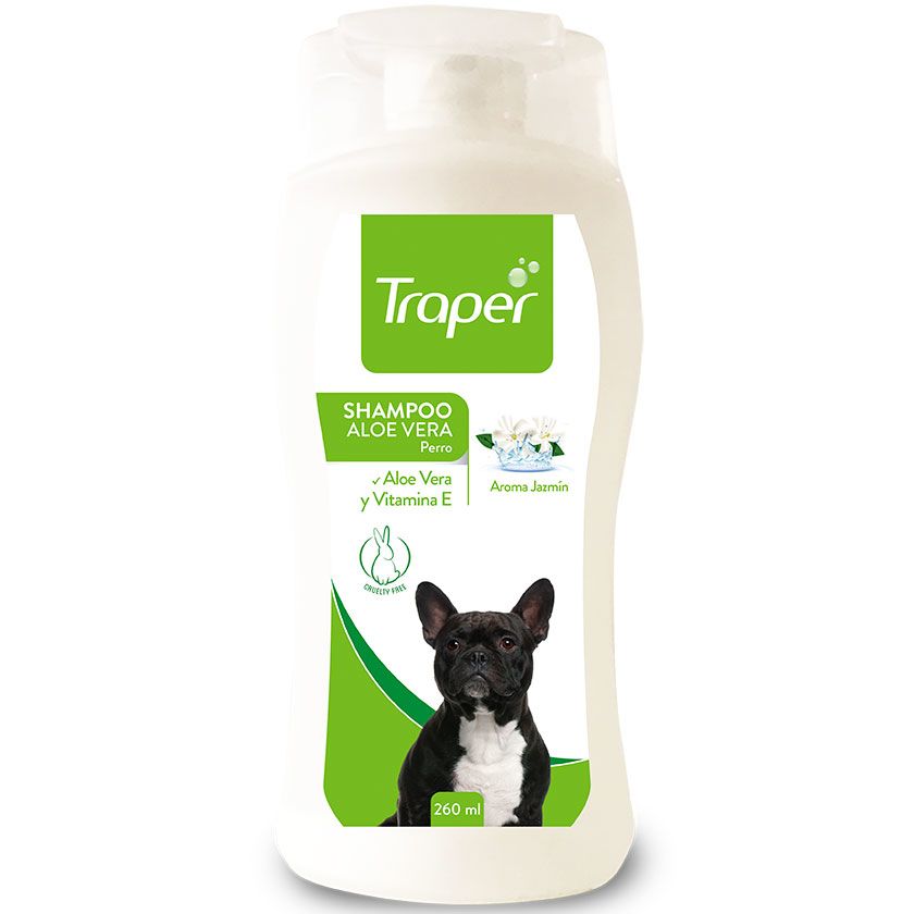 SHAMPOO ALOE VERA PERRO TRAPER 260ML