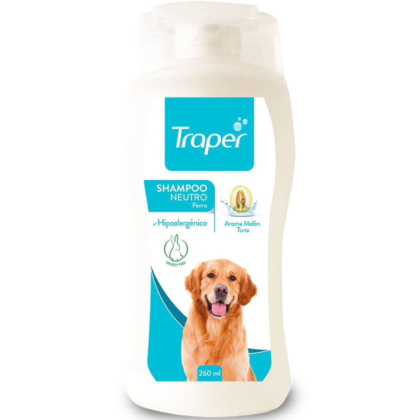 SHAMPOO NEUTRO PERRO TRAPER 260ML