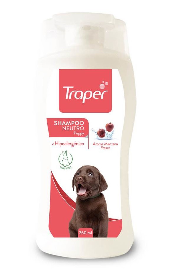 SHAMPOO NEUTRO PERRO PUPPY TRAPER 260ML