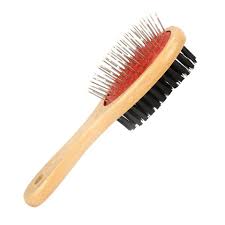 PEINE DOBLE MADERA PETS &amp; FRIENDS