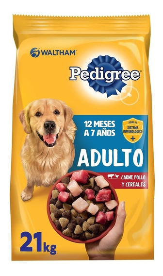 SACO PEDIGREE ADULTO CARNE 21KG
