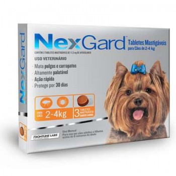 NEXGARD 2-4 KG 3UN