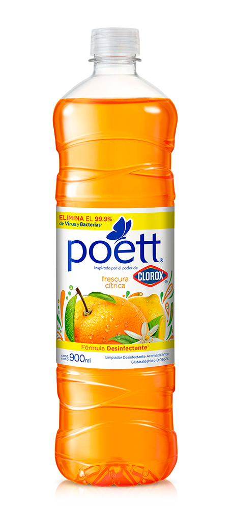 LIMPIAPISOS POETT AROMA FRESCURA CITRICA 900ML