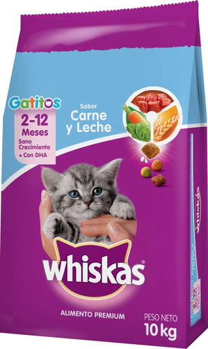 SACO WHISKAS GATITOS 10KG