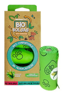 BOLSAS BIODEGRADABLES PARA FECAS 4 ROLLOS
