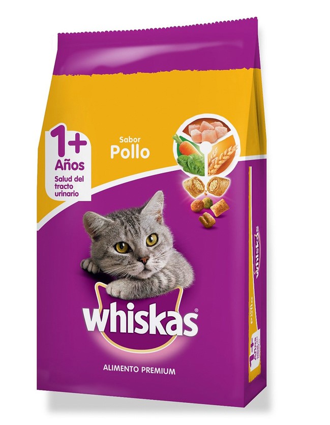 SACO WHISKAS POLLO 10KG